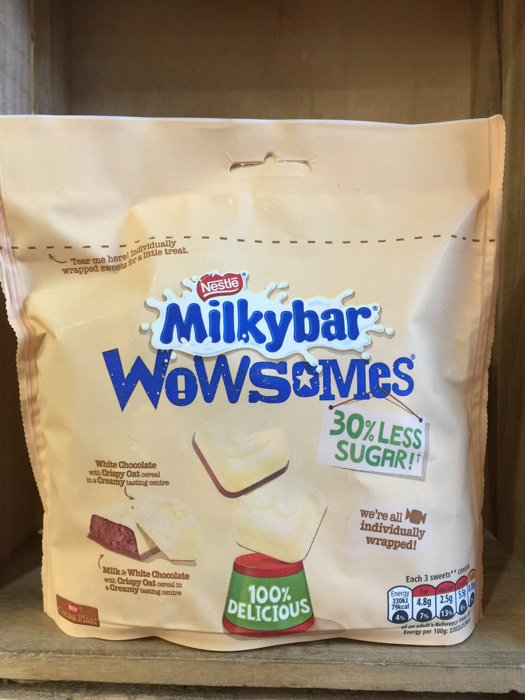Nestle Milkybar Wowsomes 105g