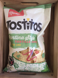 Tostitos Tortilla Chips with a Hint Of Lime 200g