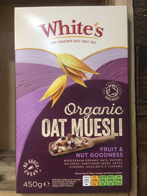 White's Oat Muesli Fruit & Nut Goodness 450g