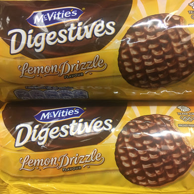 3x McVitie's Chocolate Digestives Lemon Drizzle (3x243g)