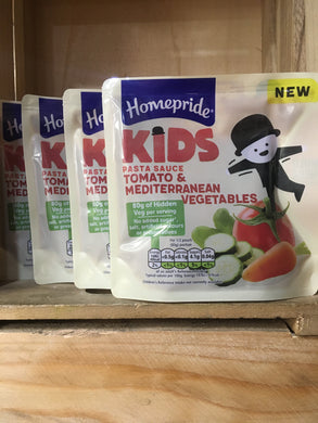 4x Homepride Kids Pasta Sauce Tomato & Mediterranean Vegetables (4x170g)
