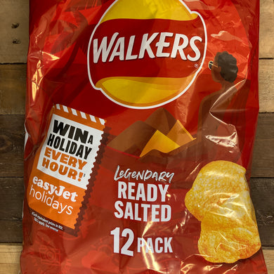 12x Walkers Ready Salted Crisps (12x25g)