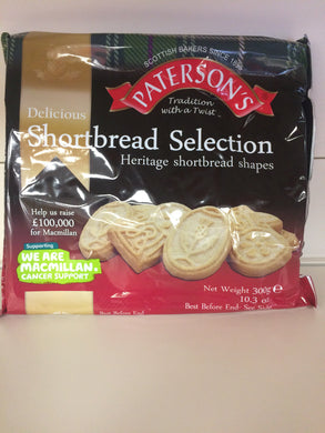 Patersons Shortbread Selection 300g