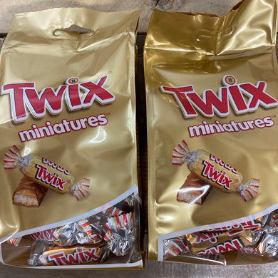2x Twix Miniatures Family Share Bags (2x220g)