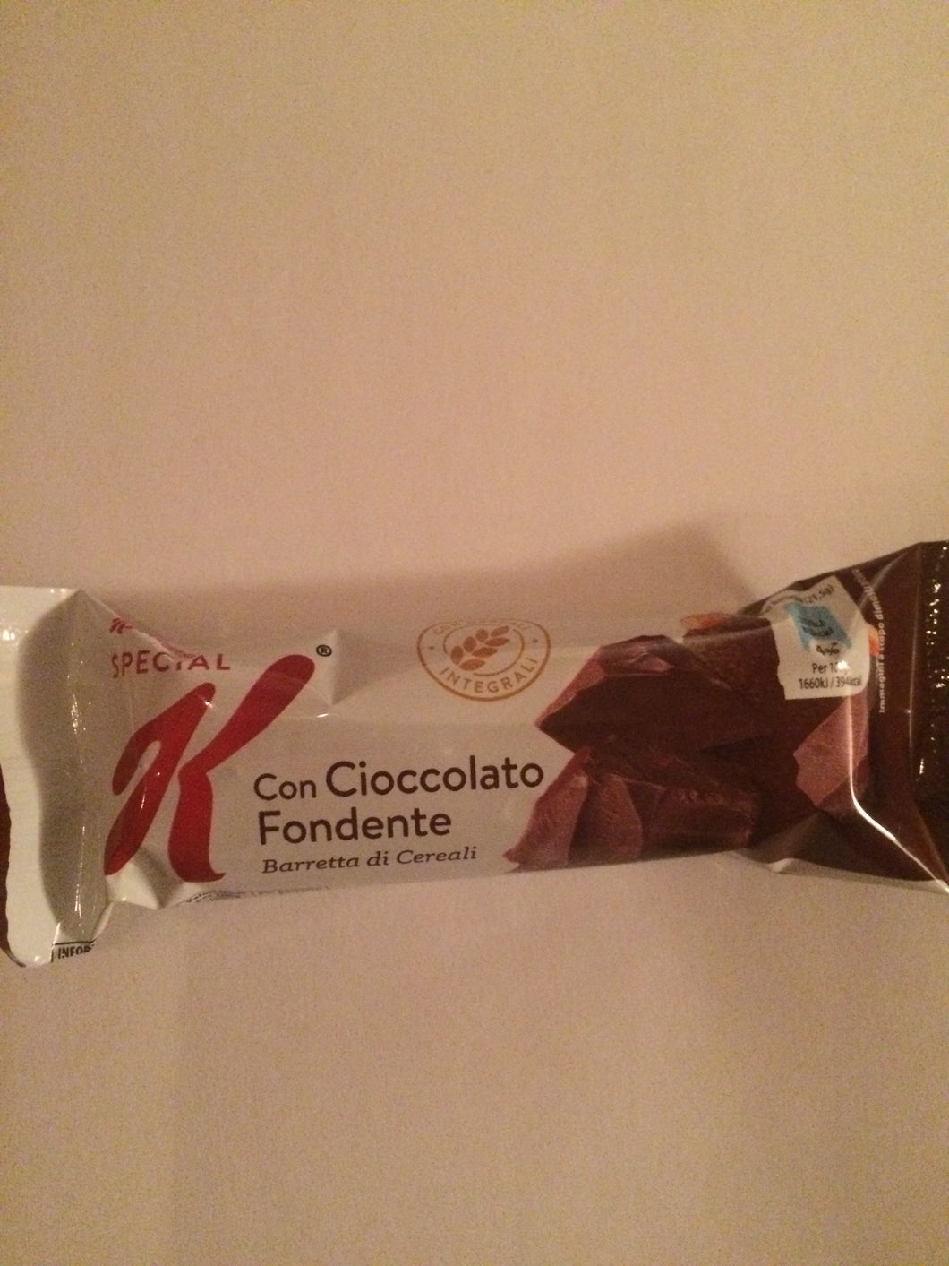 Kellogg’s Special K Chocolate Cereal Bar with dark chocolate 21.5g