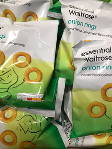 6x Essential Waitrose Onion Rings (6x100g)