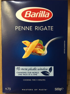 Barilla Italian Penne Rigate Pasta 500g