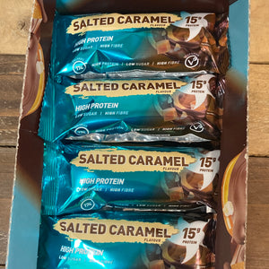 MaxiMuscle Salted Caramel Protein Bars 45g