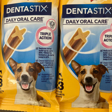 12x Pedigree Dentastix Small Dog Chews (4 Packs of 3 Sticks)