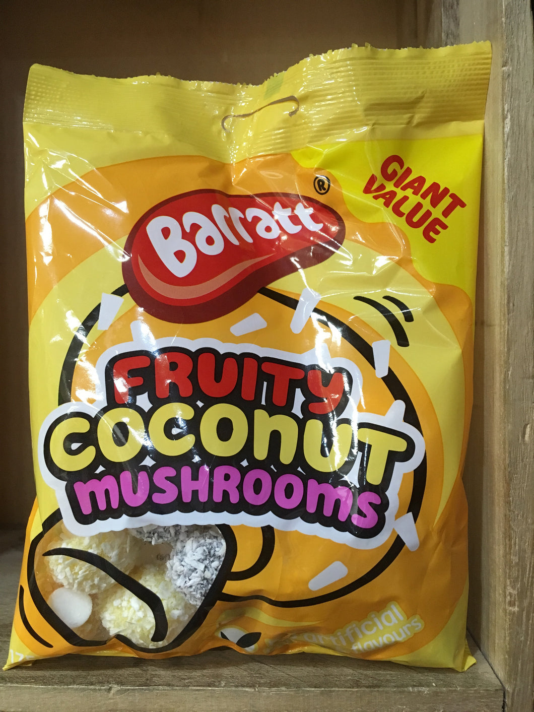 Barratt Fruity Coconut Mushrooms 175g