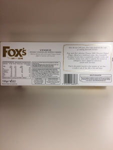 Fox's Viennese Double Chocolate Dipped Fingers 135g