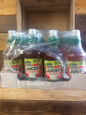 24x Robinsons Fruit Shoot Juiced Strawberry & Raspberry Fruit Juice Drink 200ml