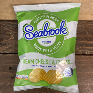 Seabrook Cream Cheese & Chive Crisps 31.8g