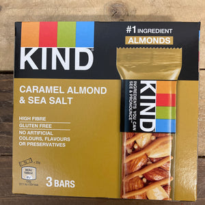 Kind Caramel Almond & Sea Salt Nut Bars 30g