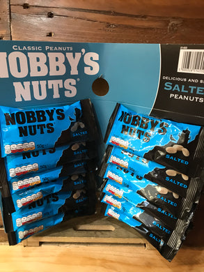 12x Nobby's Nuts Classic Salted Peanuts Bags (12x50g)
