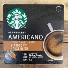 24x Starbucks Dolce Gusto Americano House Blend Pods (2 Packs of 12 Pods)