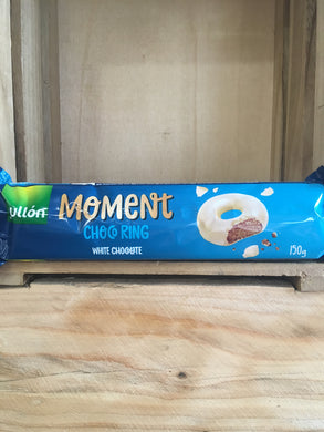 Gullon Moment Choco Ring White Chocolate Biscuits 150g