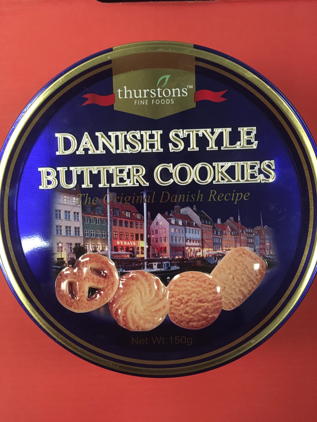 2x Danish Style Butter Cookies in Tin (2x150g)