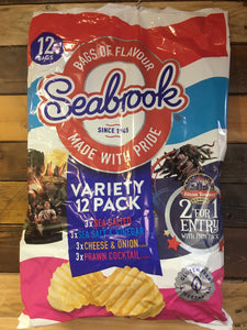 12x Seabrook Variety Crisps (12x25g)