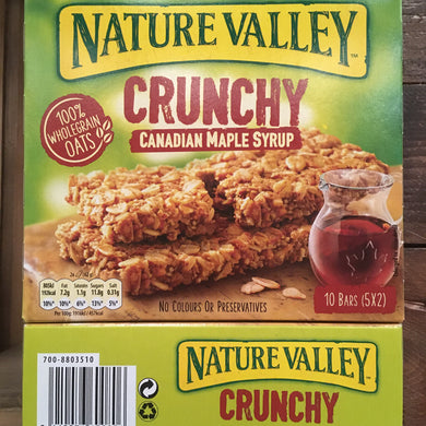 Nature Valley Crunchy Maple Syrup Cereal Bars