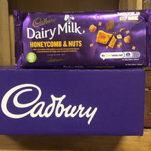 9x Cadbury Honeycomb & Nut Dairy Milk Bars (9x105g)