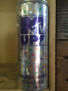5x MTV UP! Sugar Free Energy Drinks (5x250ml)