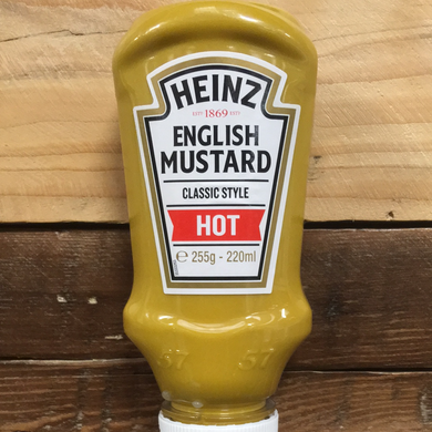Heinz English Mustard Classic Style Hot 220ml