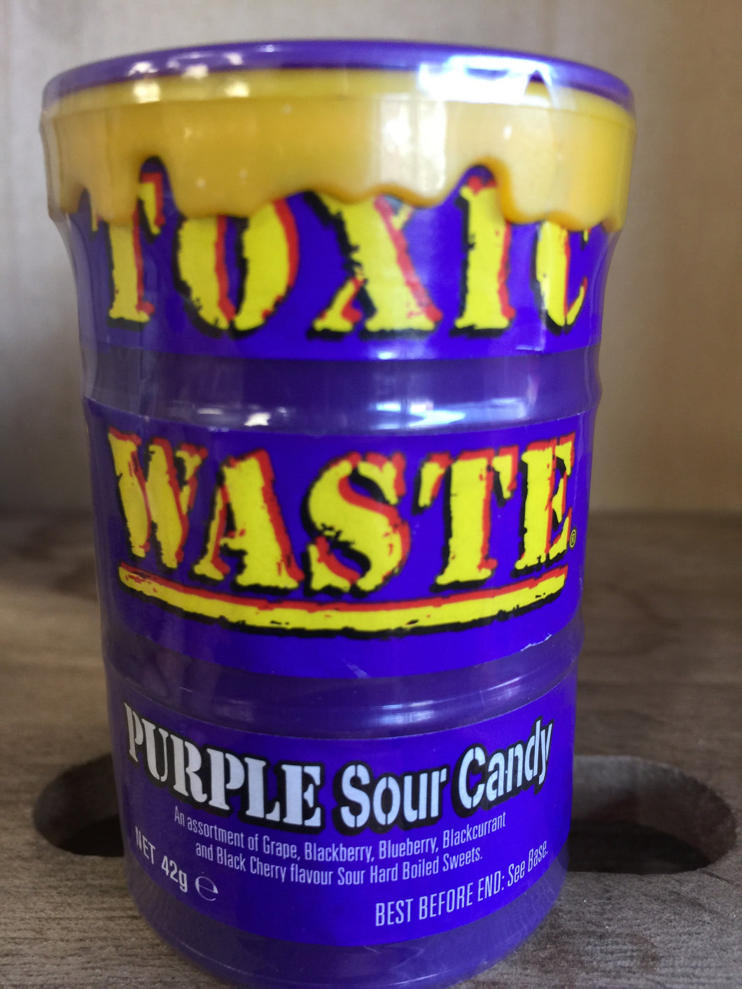 Toxic Waste Purple Sour Candy 42g