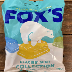 3x Fox's Glacier Mint Collection Bags (3x180g)