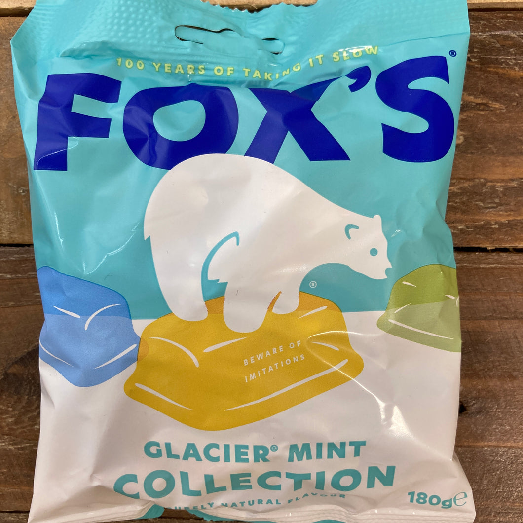 3x Fox's Glacier Mint Collection Bags (3x180g)