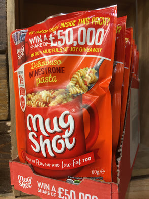 10x Mugshot Minestrone Pasta (10x60g)