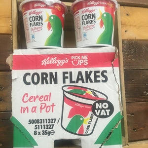 8x Kellogg's Corn Flakes Pots (8x35g)