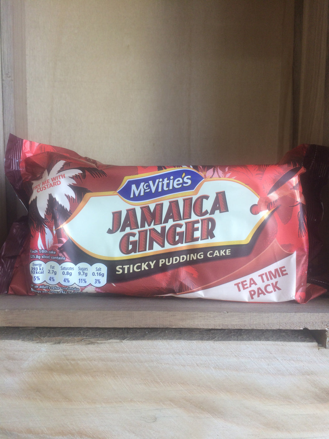 McVitie’s Jamaica Ginger Cake Tea Time Pack 224g