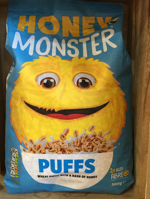 Honey Monster Sugar Puffs 500g