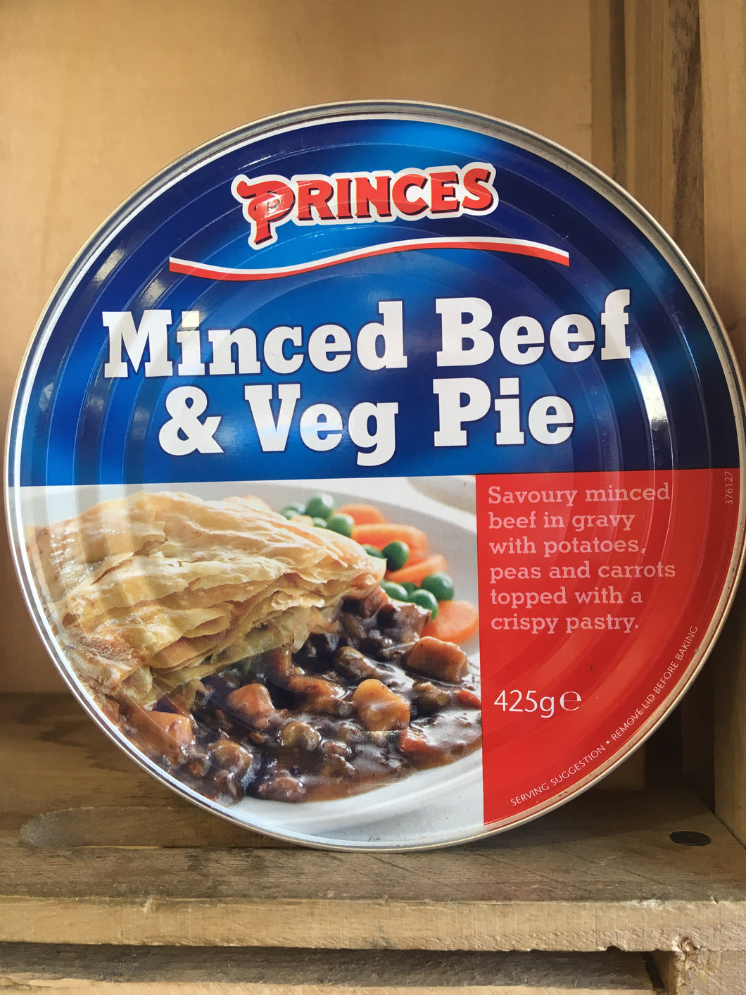 Princes Minced Beef & Veg Pie 425g