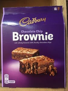 Cadbury Chocolate Chip Brownies 6 Pack