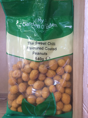 My Garden of Eden Thai Sweet Chilli Coated Peanuts 140g