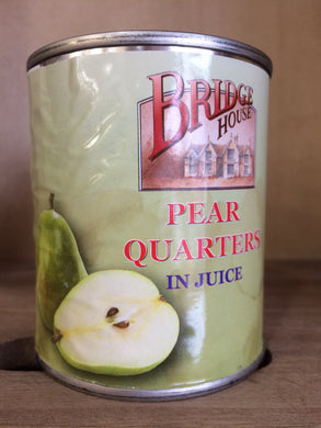 Bridge House Pear Quarters in Juice 220g