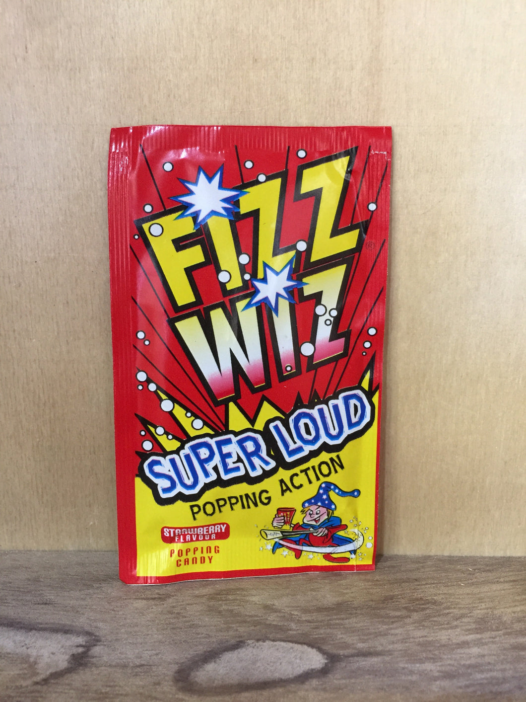Fizz Wiz Popping Candy Strawberry Flavour