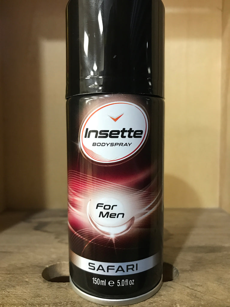 Insette Men's Body Spray Safari 150ml & Low Price Foods Ltd
