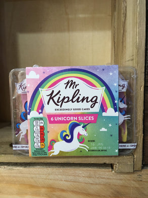 Mr Kipling 6 Unicorn Slices