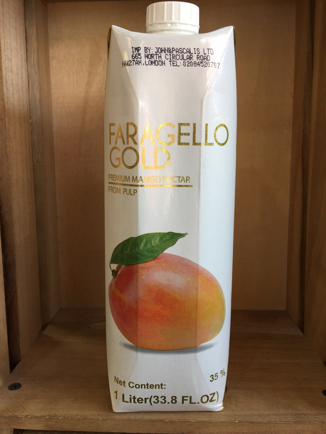 Faragello Gold Premium Mango Juice 1L