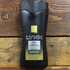 Lynx Gold Oud Wood & Fresh Vanilla Scent Mens Bodywash 250ml