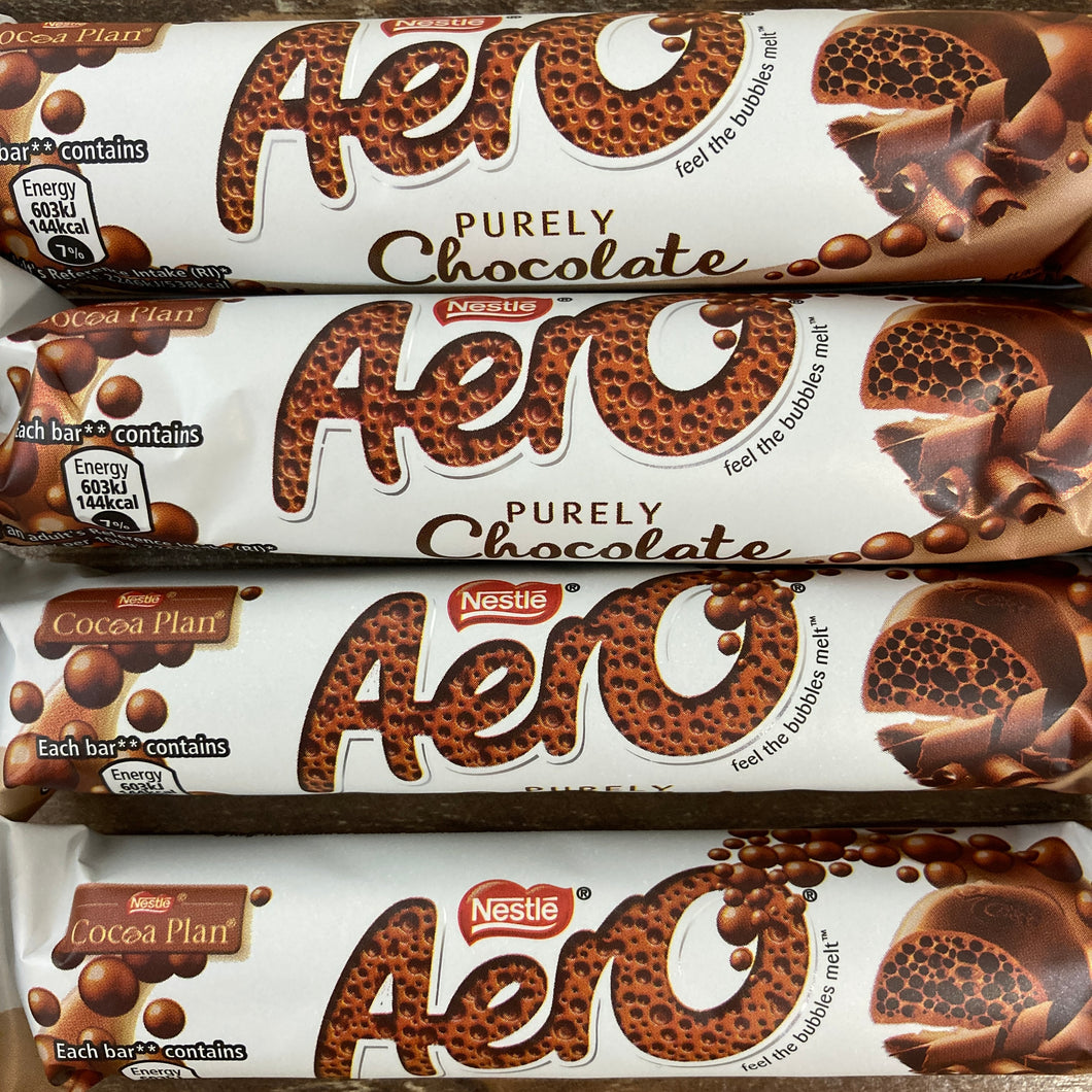 12x Nestle Aero Milk Chocolate Bars (3 Packs of 4x27g)