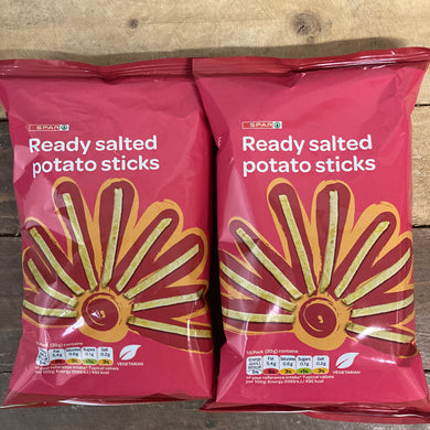 Spar Ready Salted Potato Sticks Bags 100g