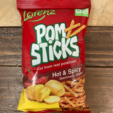 Lorenz Pomsticks Hot & Spicy Flavour 85g