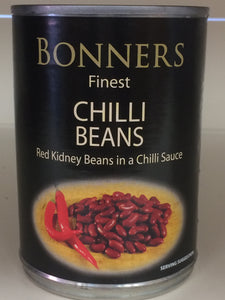 Bonners Finest Chilli Beans in a Chilli Sauce 395g