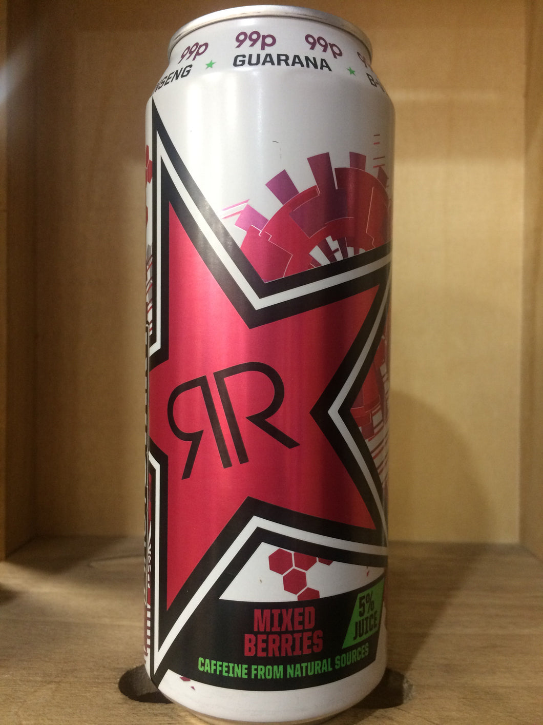 Rockstar First Start Mixed Berries Energy Drink Can 500ml