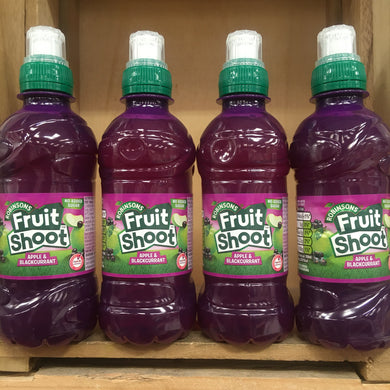 4x Fruit Shoot Apple & Blackcurrant Kids 89p Juice Drinks (4x275ml)