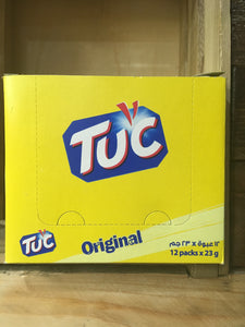 12x Packets of TUC Biscuits Original Snack 6x Biscuit Packs  (12x23g)